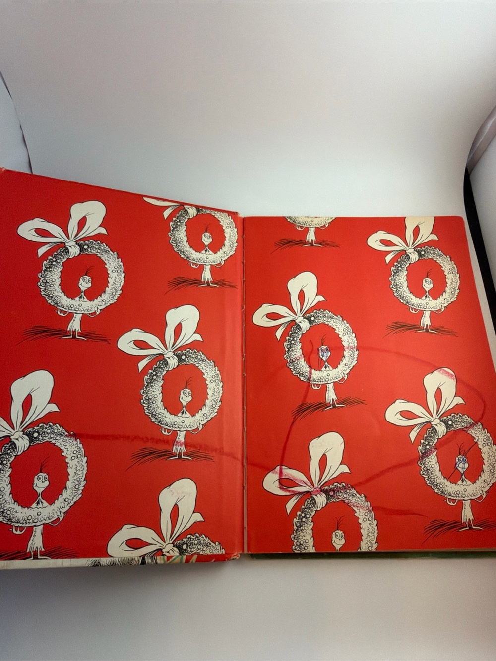 How the Grinch Stole Christmas by Dr Seuss 1957 1st Edition Hardcover - Picture 12 of 16